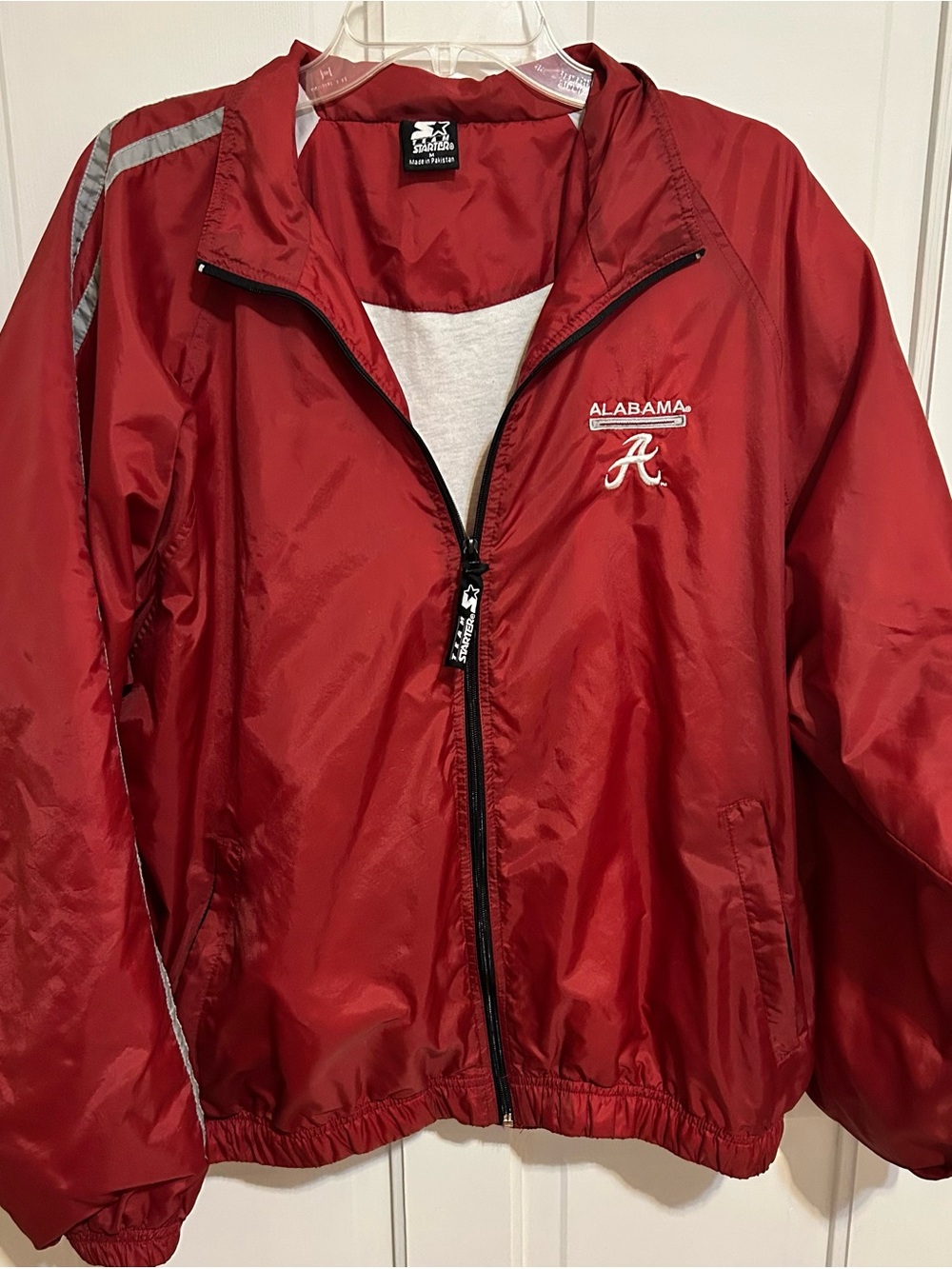 Alabama Crimson Tide Red Windbreaker Jacket by Stater
